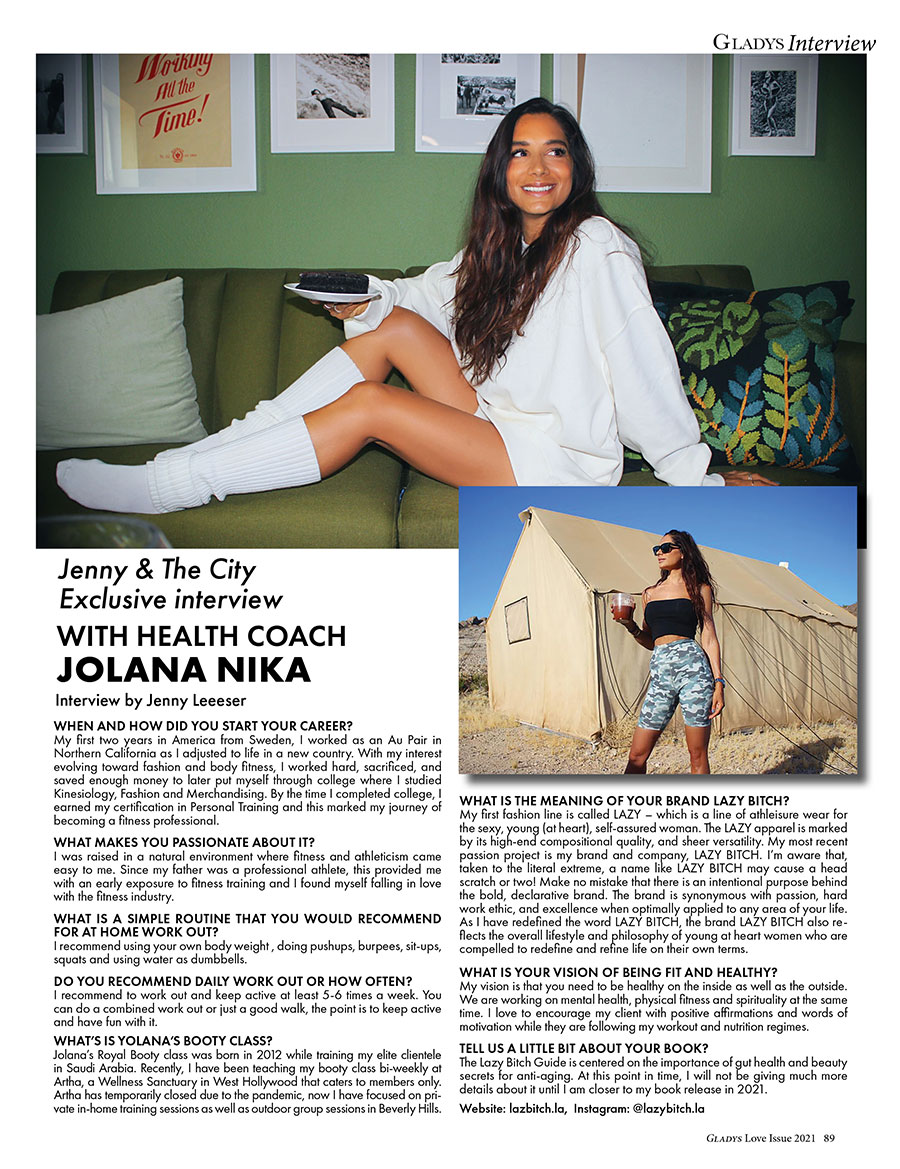 Jenny & the City Jolana Nika