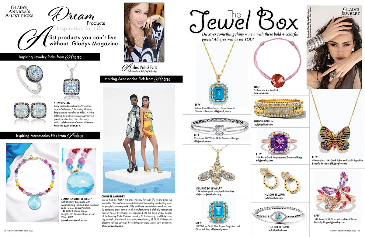 A list jewel box