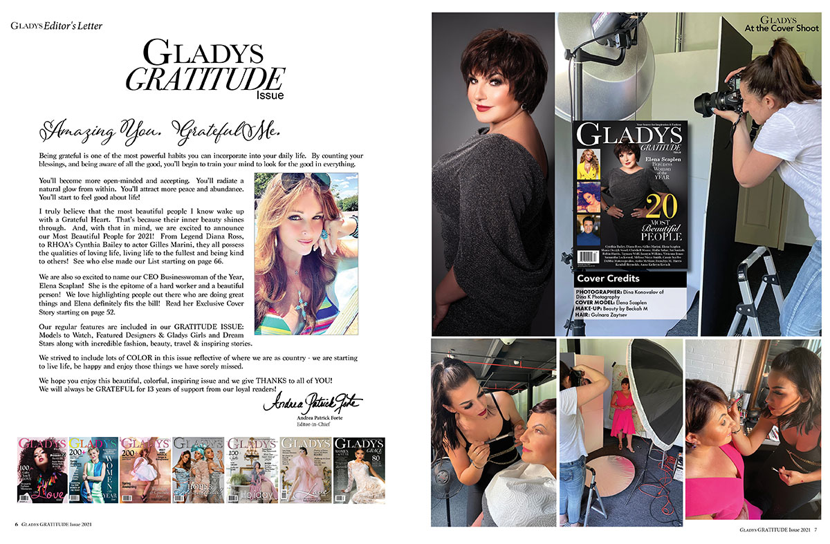 Editor's Letter At the Cover Shoot