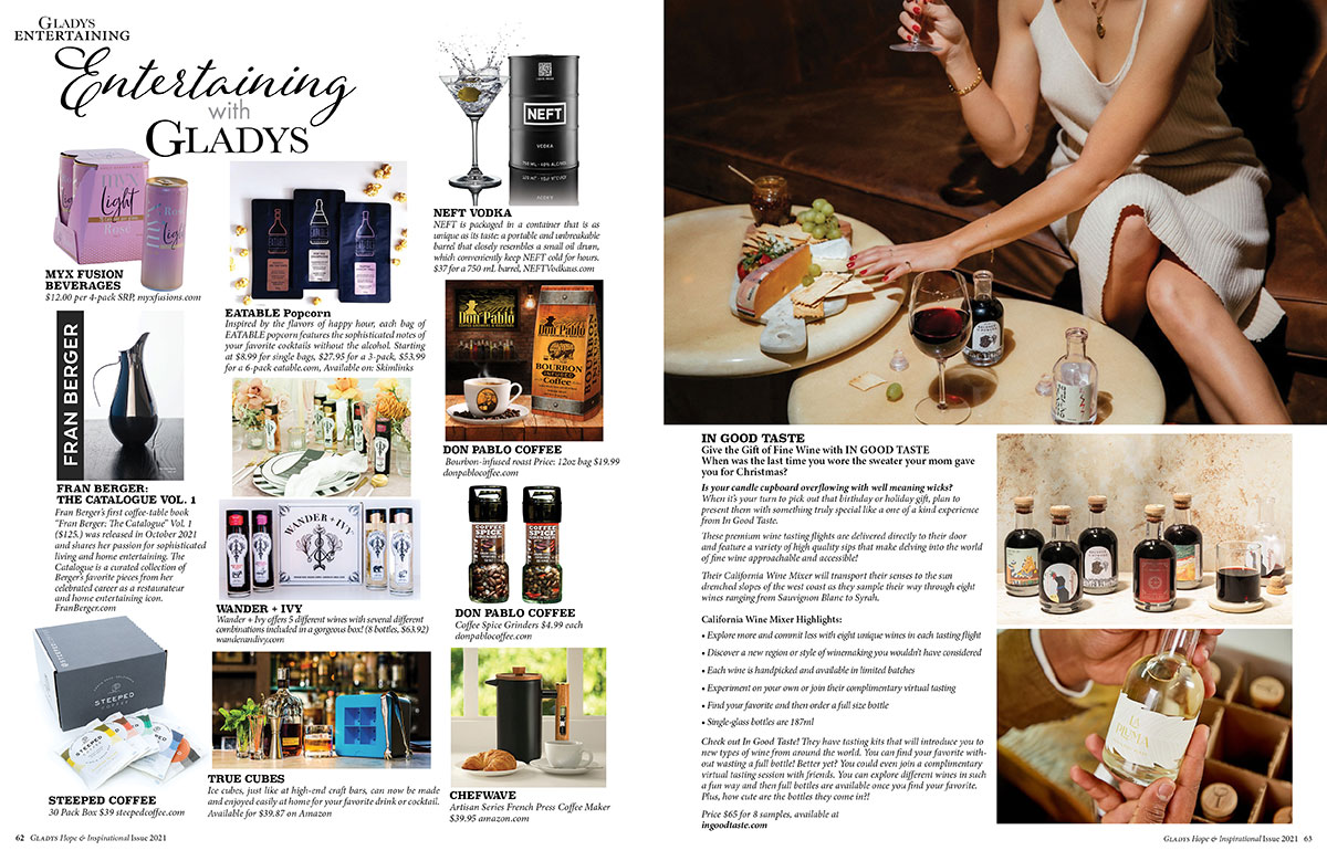 Entertaining with Gladys
