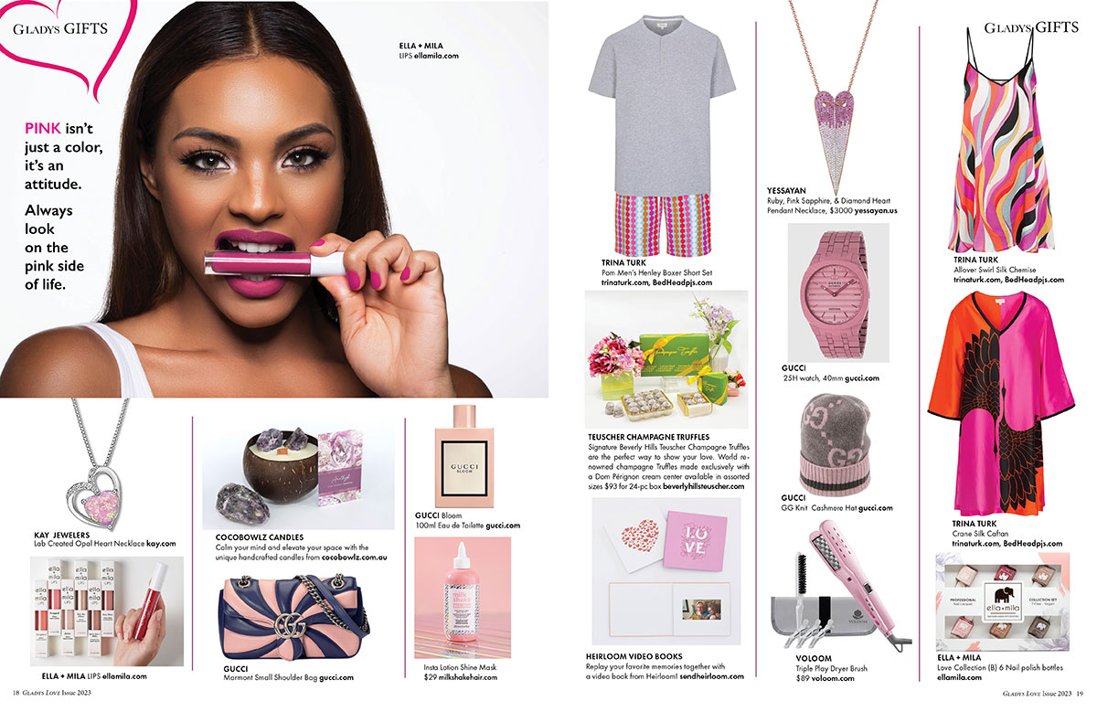 Pink Gift page