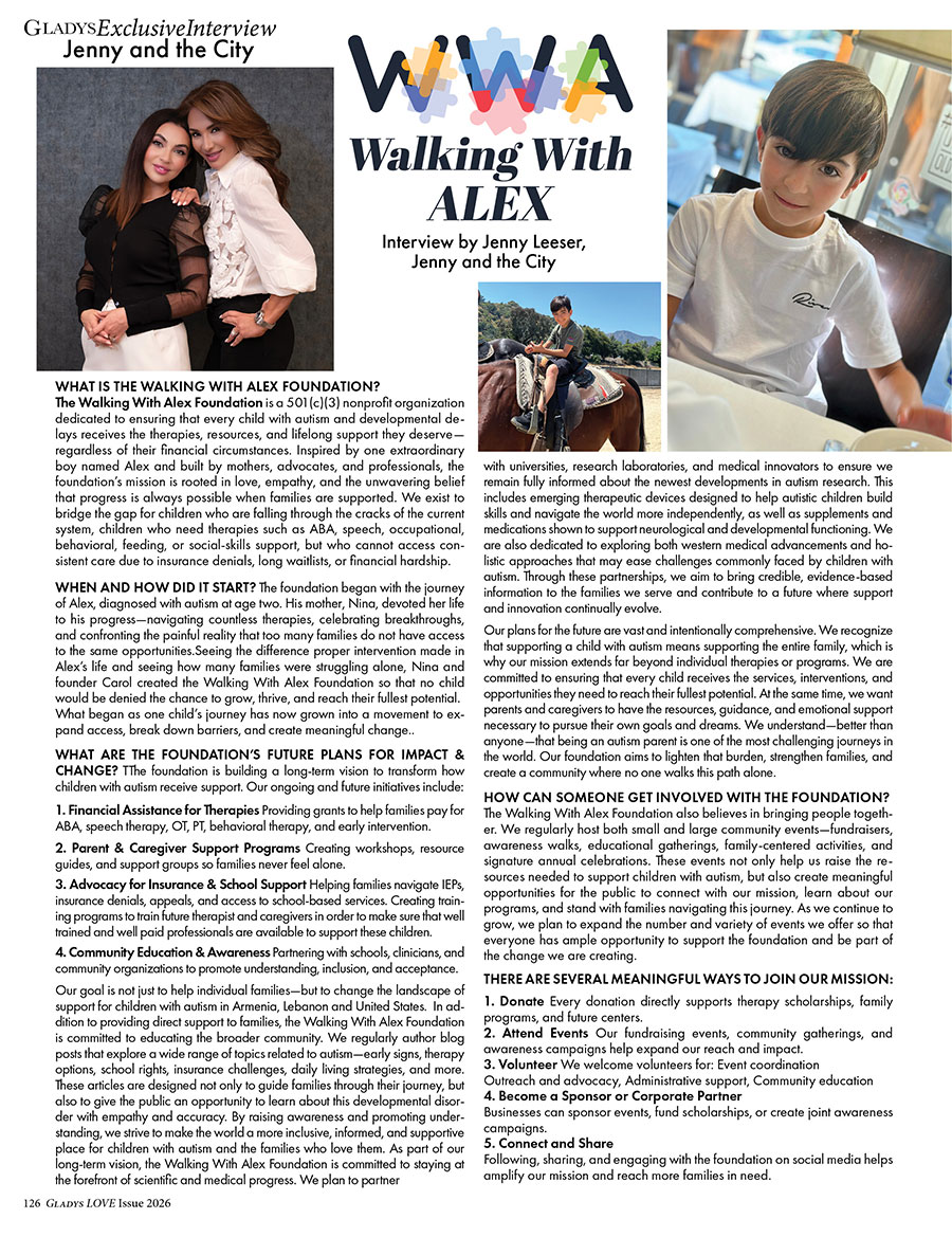 Walking With Alex Interview
