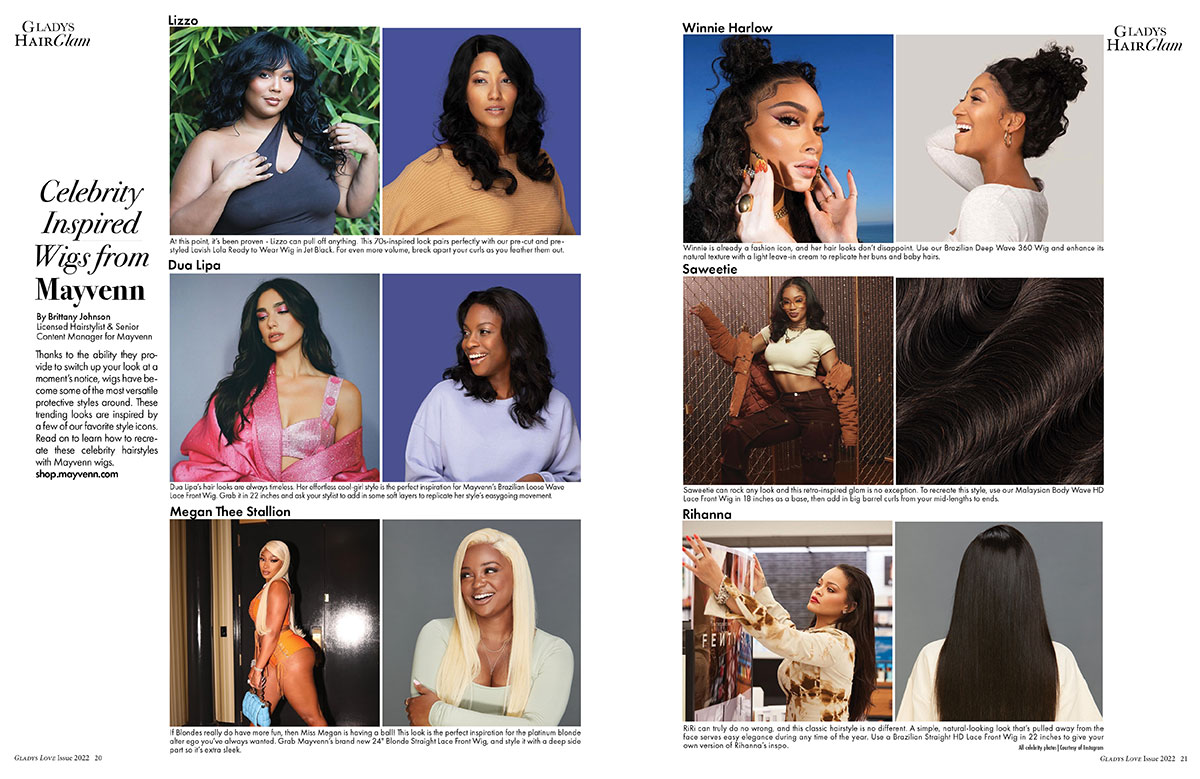 Celebrity Style Wigs