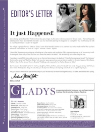 Spring 2009 Editor's Letter