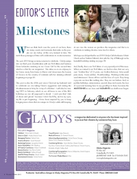 Winter 2011 Editor's Letter