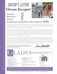 Summer 2009 Editor's Letter