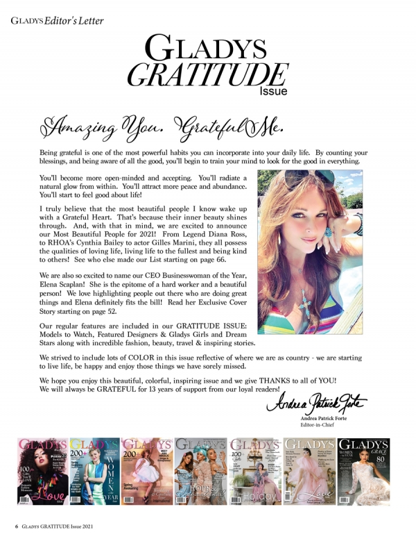 2021 Gratitude Issue Editor&#039;s Letter